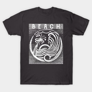Beach Surfer And Nature T-Shirt